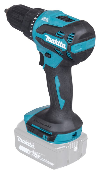 EAN 0197050010247 - Makita DHP490Z destornillador eléctrico y llave de impacto 1900 RPM Azul, Negro imagen 3