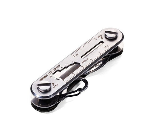 EAN 4024023119972 - TROIKA KCL81/TI llavero y llavero tipo cartera Funda de llaves Gris imagen 2