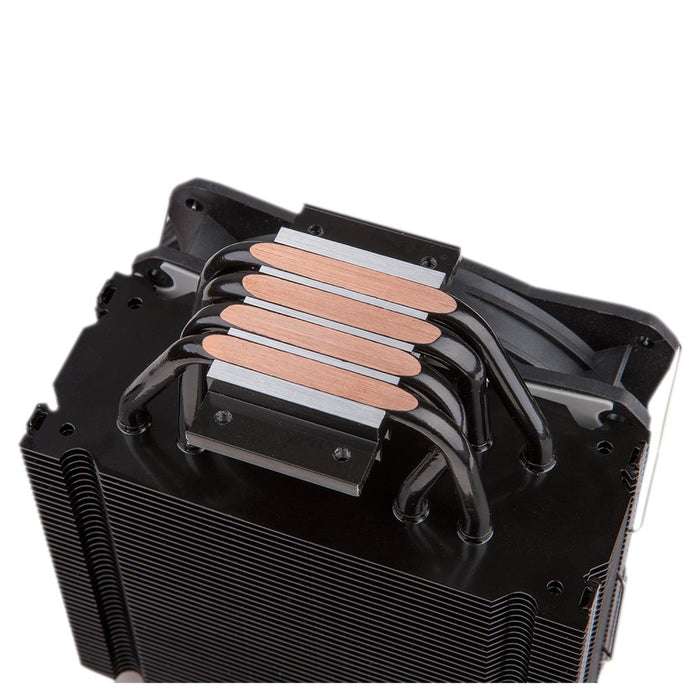 EAN 8436545693100 - Hiditec C12 PWM ARGB Procesador Refrigerador de aire Negro 1 pieza(s) imagen 4