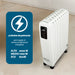 EAN 8426156015927 - Grunkel RAC-8PIROSDIGITAL calefactor eléctrico Interior Blanco 2000 W Radiador de aceite eléctrico imagen 4