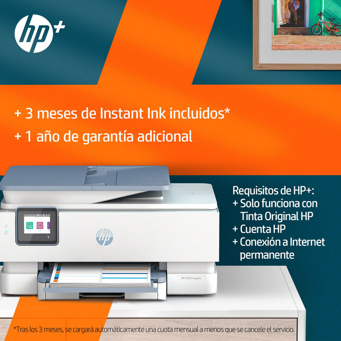 EAN 0195697709593 - HP ENVY Inspire 7921e AiO Printer Inyección de tinta térmica A4 4800 x 1200 DPI 15 ppm Wifi imagen 7