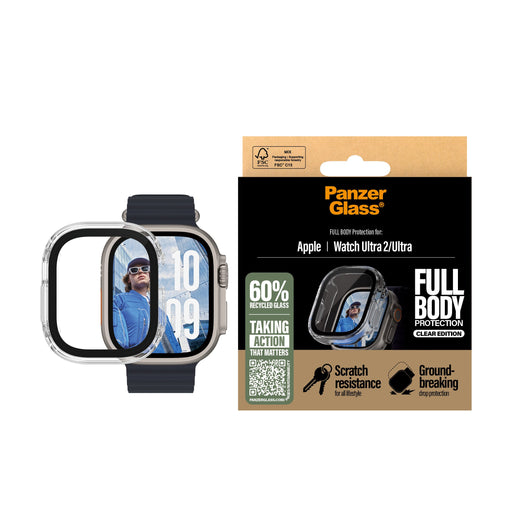 EAN 5715685003707 - PanzerGlass ® Case Full Body Transparent Apple Watch Ultra 3 | Ultra 2 | Ultra | 49mm Protector de pantal imagen 2