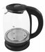 EAN 5901299949863 - Esperanza EKK027 tetera eléctrica 1,7 L 2200 W Negro, Transparente imagen 2