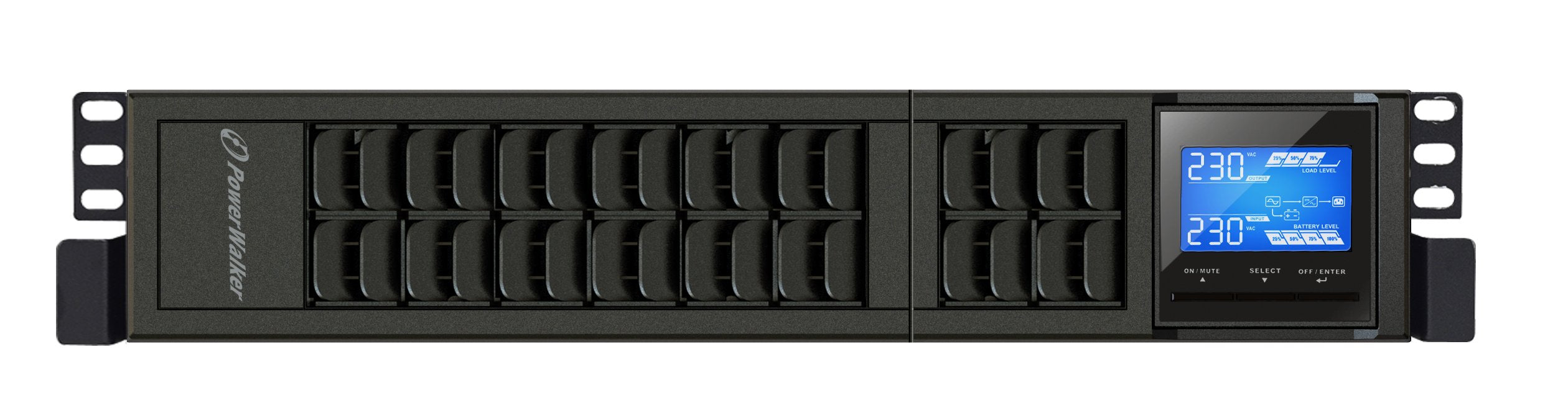EAN 4260074978001 - PowerWalker VFI 1000 CRS sistema de alimentación ininterrumpida (UPS) Doble conversión (en línea) 1 kVA 8 imagen 1