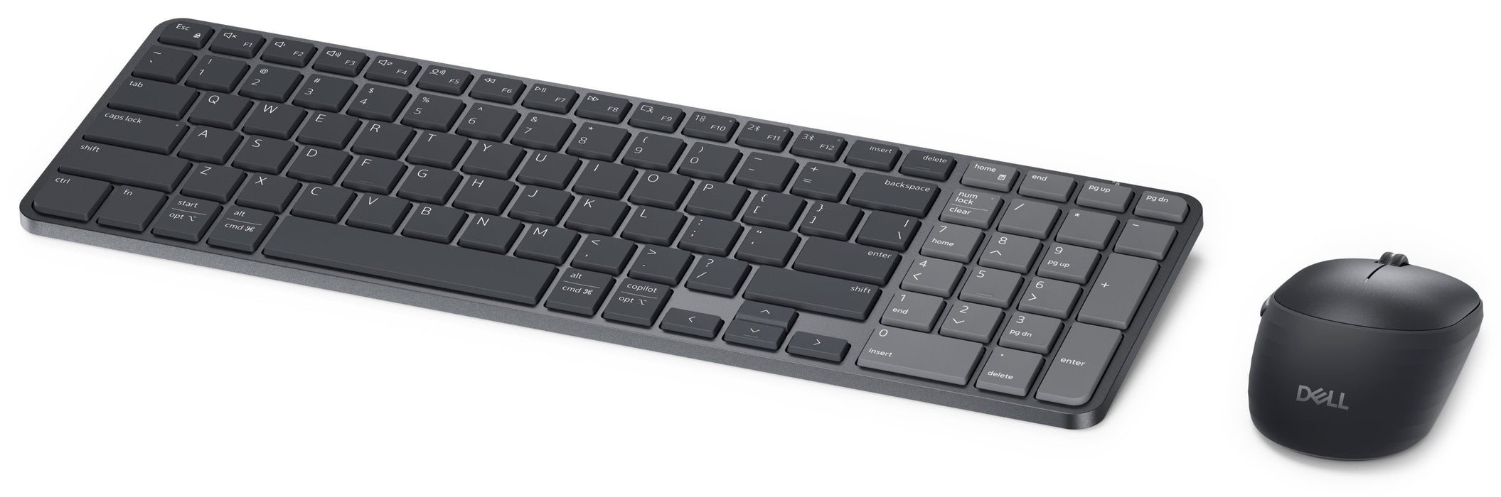 Dell Pro 7 Rechargeable Compact Keyboard And Mouse - Km746 - Spanish (Qwerty)