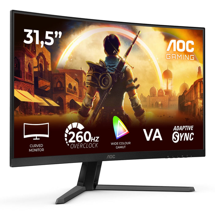 Aoc C32g42ze 31.5" Fhd Va 260hz Oc 4ms 300cd M2 Hdmi 2.0 Dp