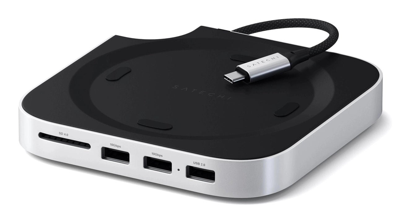 Satechi Stand & Hub Do Mac Mini M4/M4 Pro (2024) Slot Ssd M.2 Nvme