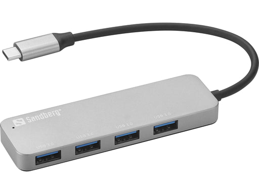 EAN 5705730336201 - Sandberg 336-20 hub de interfaz USB 2.0 Type-C Plata imagen 1