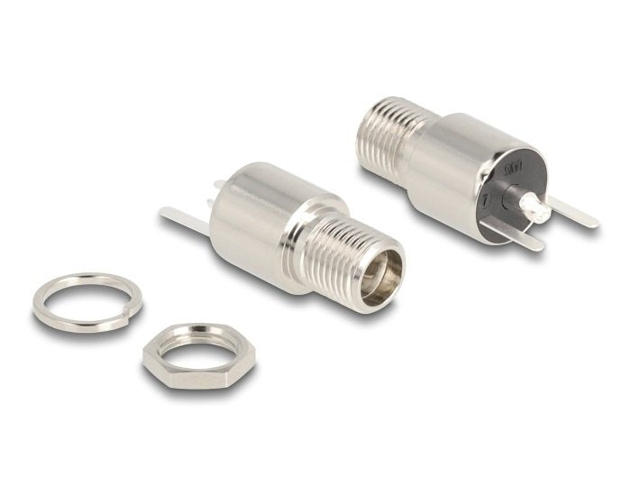 Delock Conector Dc 5,5 X 2,5 Mm Hembra - Rund 20 V / 9 A