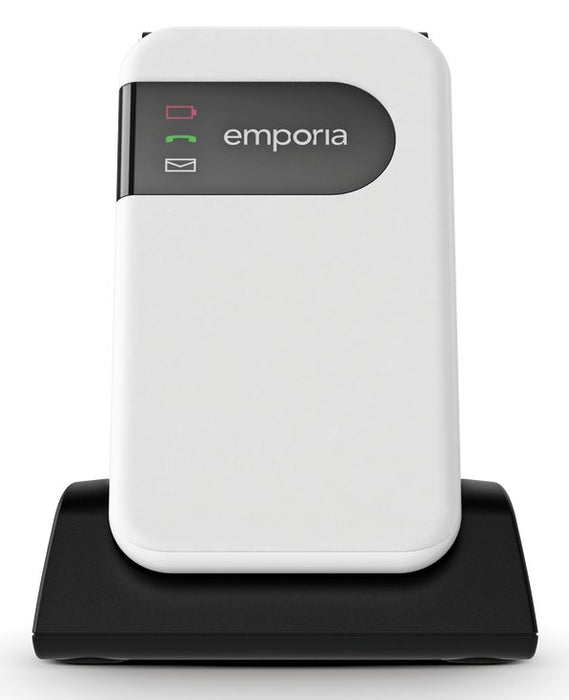 EAN 9005613168681 - Emporia SIMPLICITYglam.4G 7,11 cm (2.8") 106 g Blanco Teléfono para personas mayores imagen 4