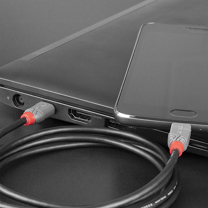 EAN 4002888368926 - Lindy 36892 cable USB USB 2.0 2 m USB C Micro-USB B Negro, Gris imagen 3