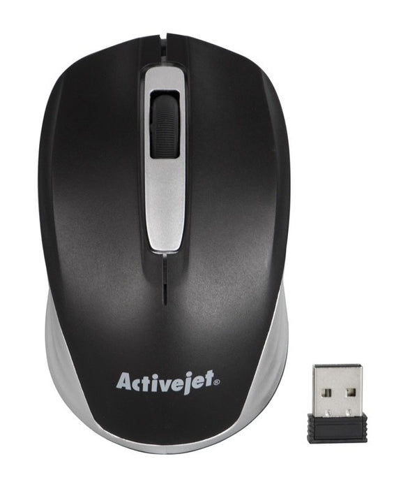 EAN 5901443107057 - Activejet AMY-313 ratón Oficina Ambidextro RF inalámbrico Óptico 1200 DPI imagen 1