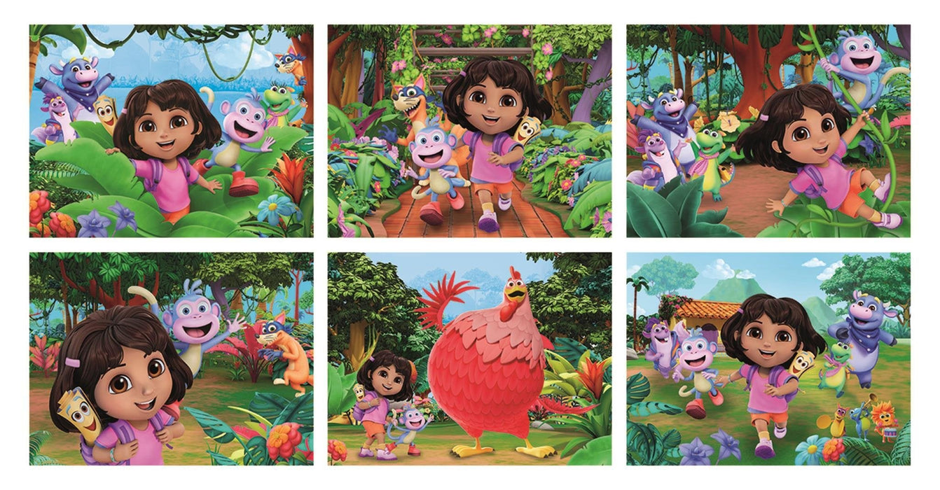 Puzzle Cubo Dora La Exploradora 12pzs