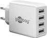 EAN 4040849449628 - Goobay 44962 cargador de dispositivo móvil Universal Blanco Corriente alterna Interior imagen 1