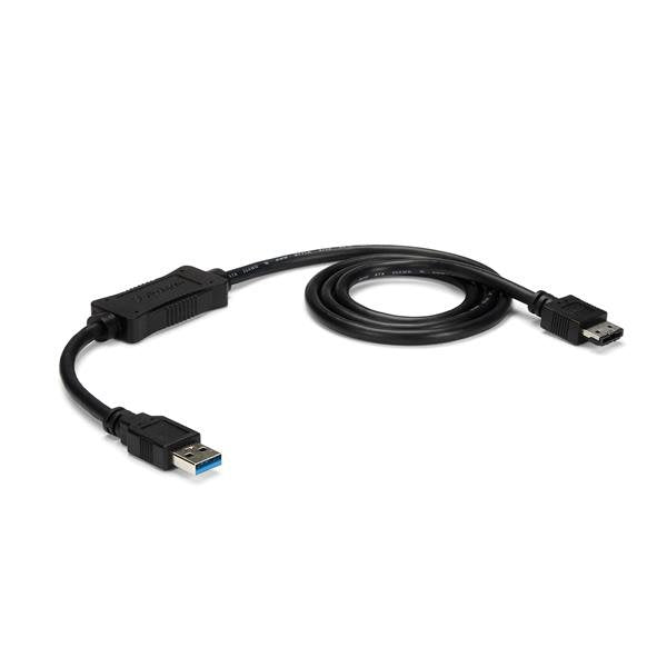 Startech.Com Cable De 91cm Adaptador Usb 3.0 A Esata Para Disco Duro O Ssd Sata De 6 Gbps Controlador De Almacenamiento Esata 6gb/S Usb 3.0