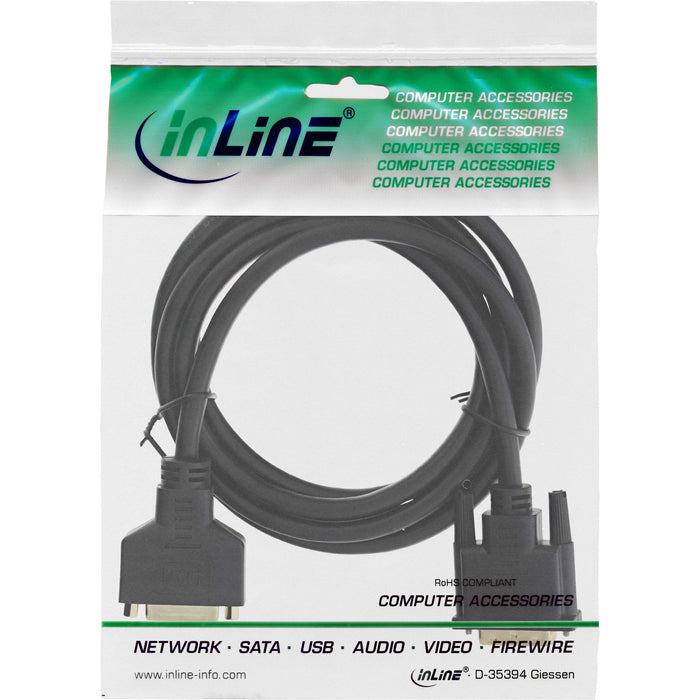 Cable Inline Dvi-D Premium 24+1 Macho A Hembra Dual Link 3m