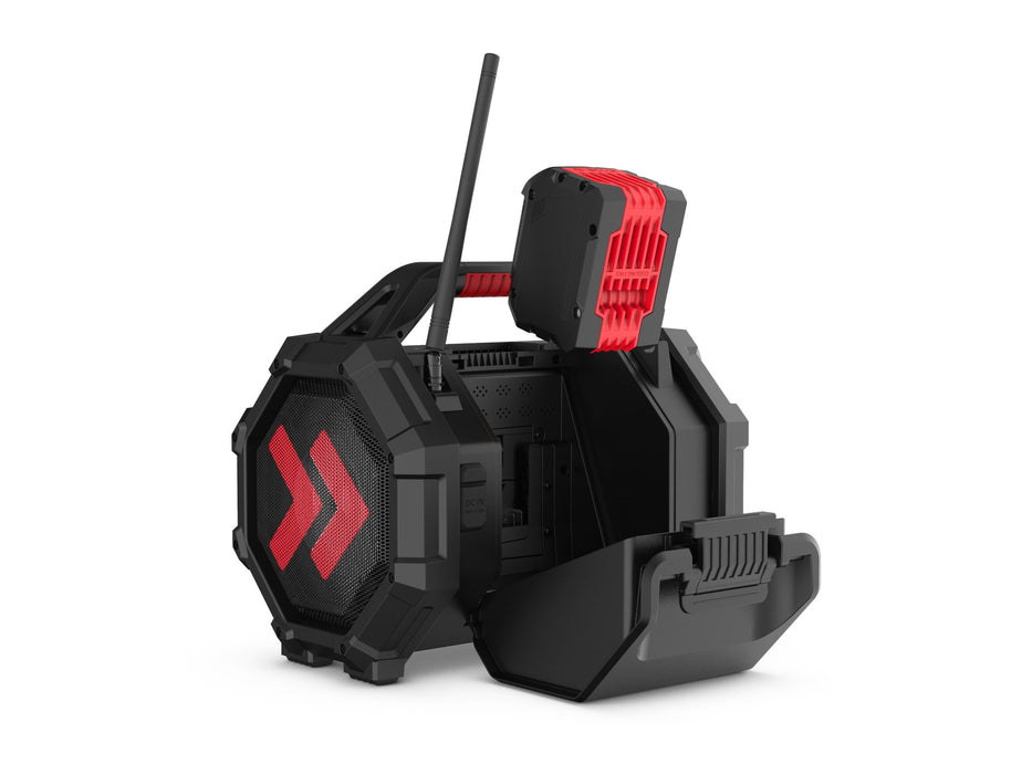 EAN 8719689465629 - Perfectpro ROCKTAGON Lugar de trabajo Digital Negro, Rojo imagen 5