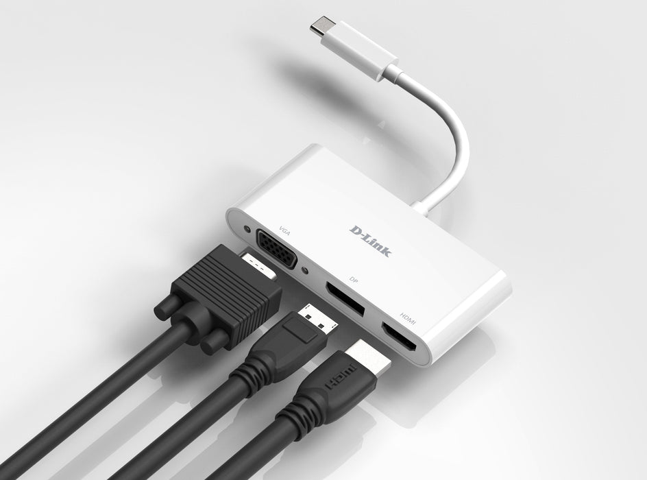 EAN 0790069450457 - D-Link DUB-V310 base para portátil y replicador de puertos Alámbrico USB 3.2 Gen 1 (3.1 Gen 1) Type-C Bla imagen 3