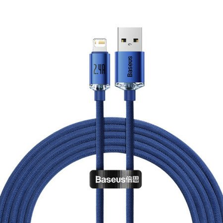 EAN 6932172602727 - Baseus Crystal Shine 2 m Azul imagen 1