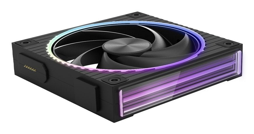 Ventilador Pc Zalman Zm-Df120 Black  Argb 1x Vent 120mm