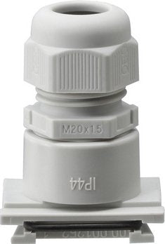 Gira 000630 Stutzen-Schieber M20 Grau Wg Aufputz