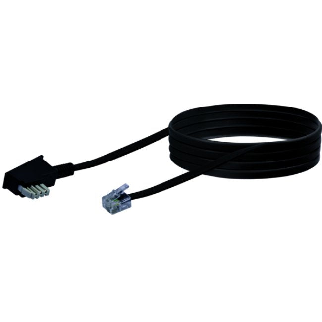 EAN 4004005504279 - Schwaiger 6.0m RJ-11 - TAE-N 6 m Negro imagen 3