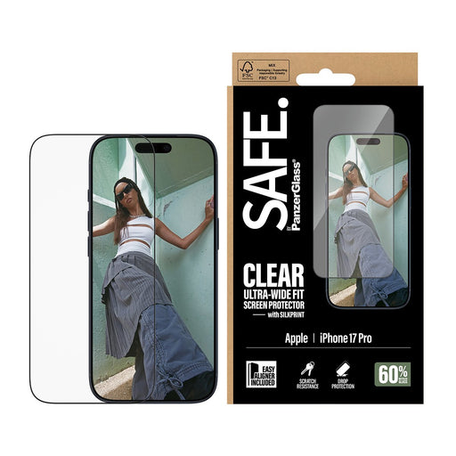 EAN 5715685029707 - PanzerGlass SAFE. by ® Screen Protector iPhone 17 Pro | Ultra-Wide Fit w. EasyAligner Protector de pantal imagen 2