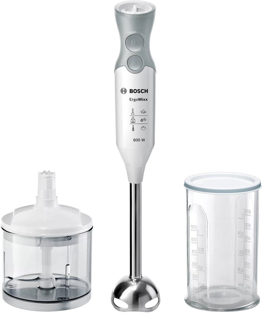 EAN 4242002681450 - Bosch ErgoMixx MSM66120 Batidora de inmersión 600 W Gris, Blanco imagen 1