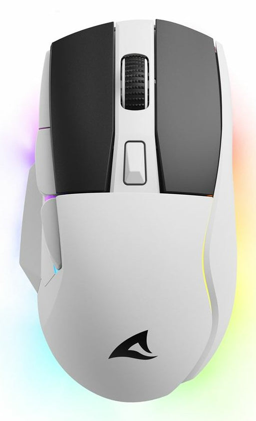 EAN 4044951040247 - Sharkoon SGM50W ratón Juego mano derecha RF Wireless + USB Type-A Óptico 6400 DPI imagen 1