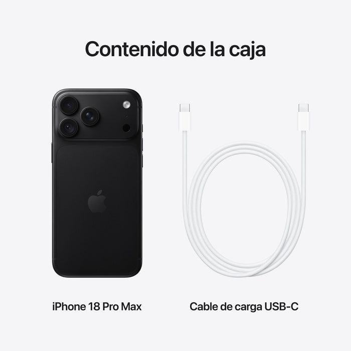EAN 0195951410388 - Apple iPhone 18 Pro Max 17,5 cm (6.9") SIM doble iOS 27 5G USB Tipo C 5391 mAh imagen 9