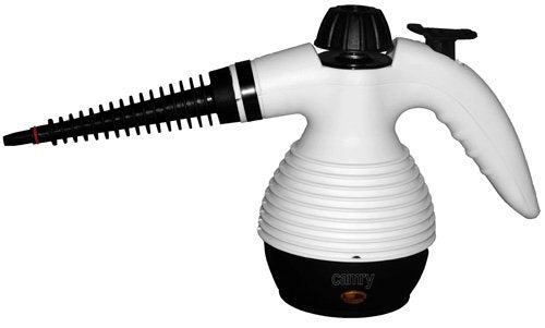 EAN 5908256835153 - Camry Premium CR 7021 Limpiador a vapor portátil 0,35 L 1500 W Negro, Blanco imagen 1