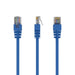 EAN 8716309074711 - Gembird Patch Cord Cat.5e 0.25m cable de red Azul 0,25 m Cat5e U/UTP (UTP) imagen 1