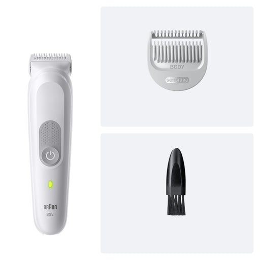 EAN 8700216427241 - Braun Series 3 80789709 afeitadora corporal Gris claro imagen 2