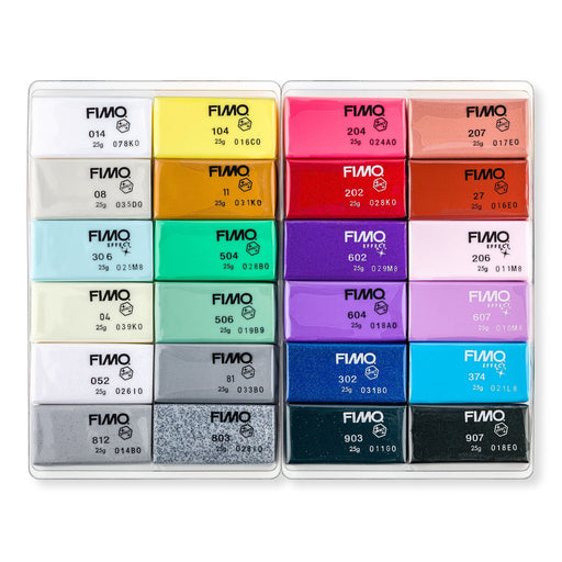 EAN 4007817053478 - Staedtler FIMO 8013 C Pasta de modelar 600 g Negro, Azul, Cobre, Oro, Verde, Gris, Perlado, Rosa, Púrpura imagen 2
