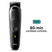 EAN 4210201446873 - Braun MGK3440 cortadora de pelo y maquinilla Negro, Gris Níquel-metal hidruro (NiMH) imagen 2