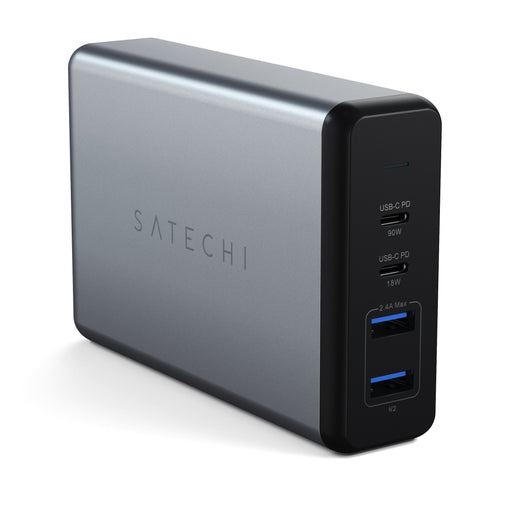 EAN 0879961008604 - Satechi ST-TC108WM cargador de dispositivo móvil Universal Negro, Gris Corriente alterna Interior imagen 1