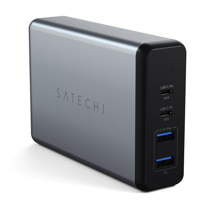EAN 0879961008604 - Satechi ST-TC108WM cargador de dispositivo móvil Universal Negro, Gris Corriente alterna Interior imagen 1