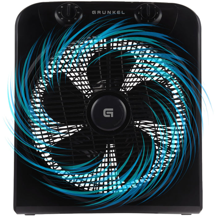 EAN 8426156018133 - Grunkel BOXFANNG ventilador Negro imagen 1