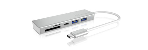 EAN 4250078166900 - ICY BOX IB-HUB1413-CR USB 3.2 Gen 1 (3.1 Gen 1) Type-C Plata imagen 2