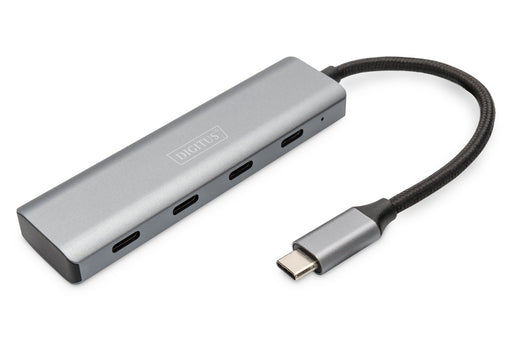 EAN 4016032485773 - Digitus DA-70246 hub de interfaz USB 3.2 Gen 1 (3.1 Gen 1) Type-C 5000 Mbit/s Gris imagen 1