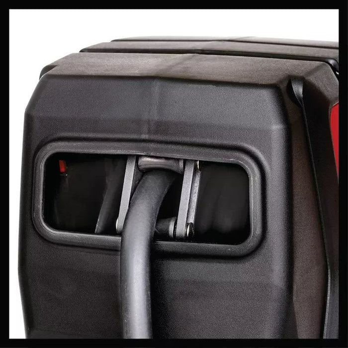 Tambor De Aire De Aire Comprimido Automático Inhell Tc-Ph 150 Negro/Rojo, Manguera De Aire Comprimido De 15 Metros + 1.5 Metros Conexión 4138005