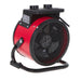 EAN 5903887806473 - Camry Premium CR 7743 calefactor eléctrico Interior Rojo 2400 W Ventilador eléctrico imagen 4