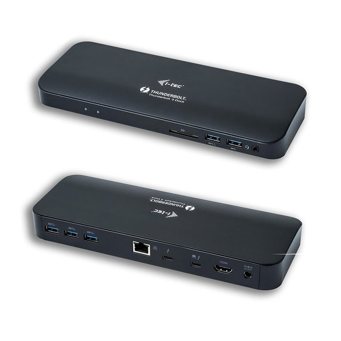 EAN 8595611703607 - i-tec TB3HDMIPLUSXIT base para portátil y replicador de puertos Alámbrico Thunderbolt 3 Negro imagen 2