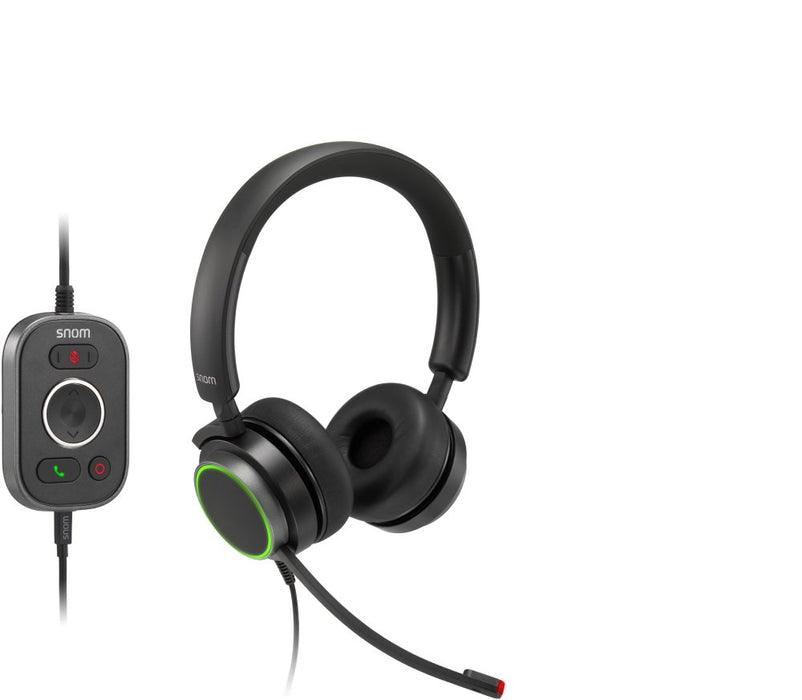 EAN 4260059583831 - Snom A330D Auriculares Alámbrico Diadema Oficina/Centro de llamadas USB tipo A Negro imagen 1