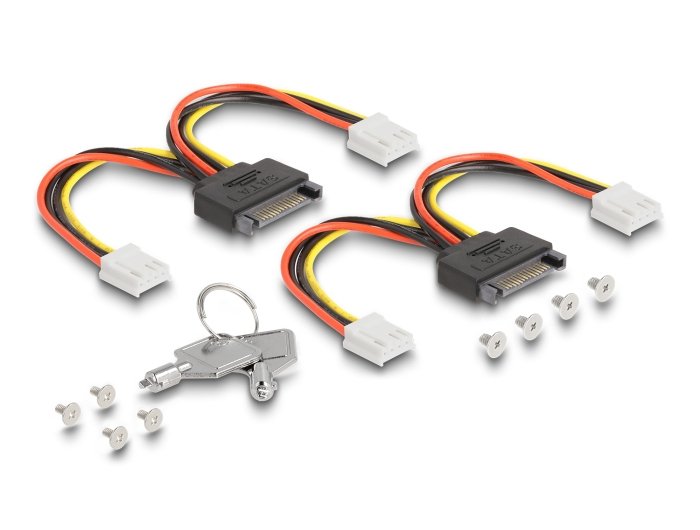 Delock 47072 Rack Móvil De 3.5" Para 4 X Ssd M.2 Nvme Con Conector Slim Sas Sff-8654 Delgado