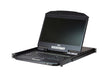 EAN 4710469345418 - ATEN CL3108 consola de rack 47 cm (18.5") 1366 x 768 Pixeles Metal, Plástico Negro 1U imagen 1