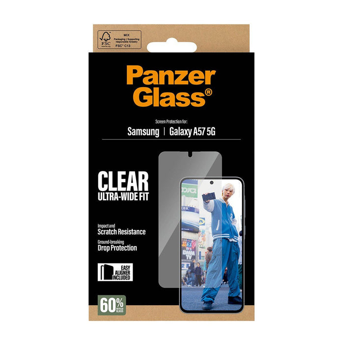 Panzerglass Displayschutz Samsung Galaxy A57  Ultra-Wide Fit M. Easyaligner