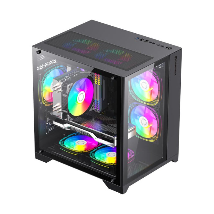 Caja Pc Gamemax  Case  Infinity Mini Bk  M-Atx