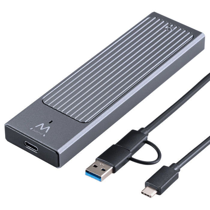 EAN 8052101433241 - Ewent EW7022 caja para disco duro externo Caja externa para unidad de estado sólido (SSD) Gris M.2 imagen 1