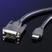 EAN 7611990158300 - ROLINE 11.04.5552 adaptador de cable de vídeo 5 m DVI-D HDMI Negro imagen 2